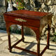 Writing desk or bonheur du jour in mahogany by E. Poteau.