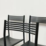 6 Italian chairs, 1980