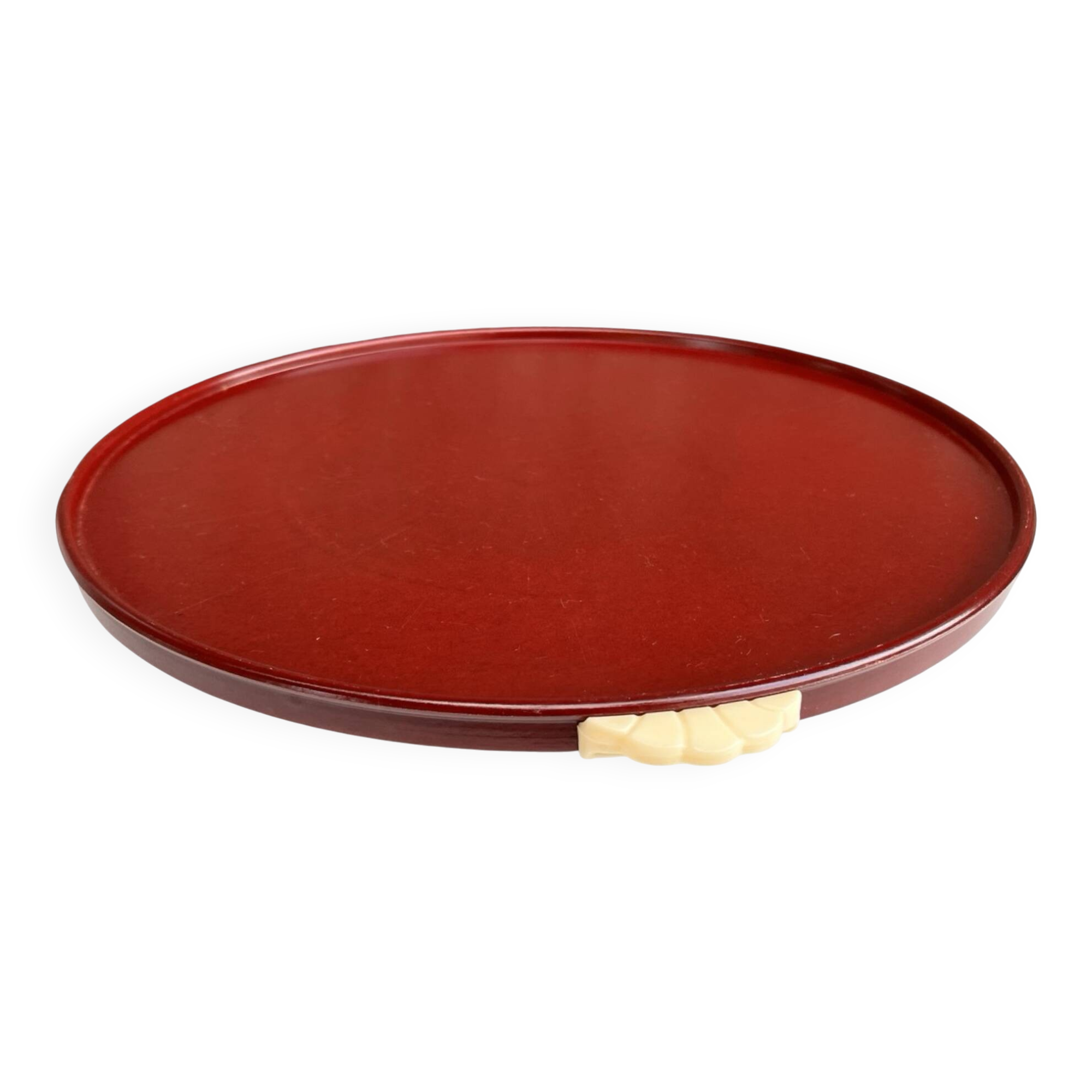 Platine tournante Art déco en bakélite Kreutz, Allemagne, années 1930