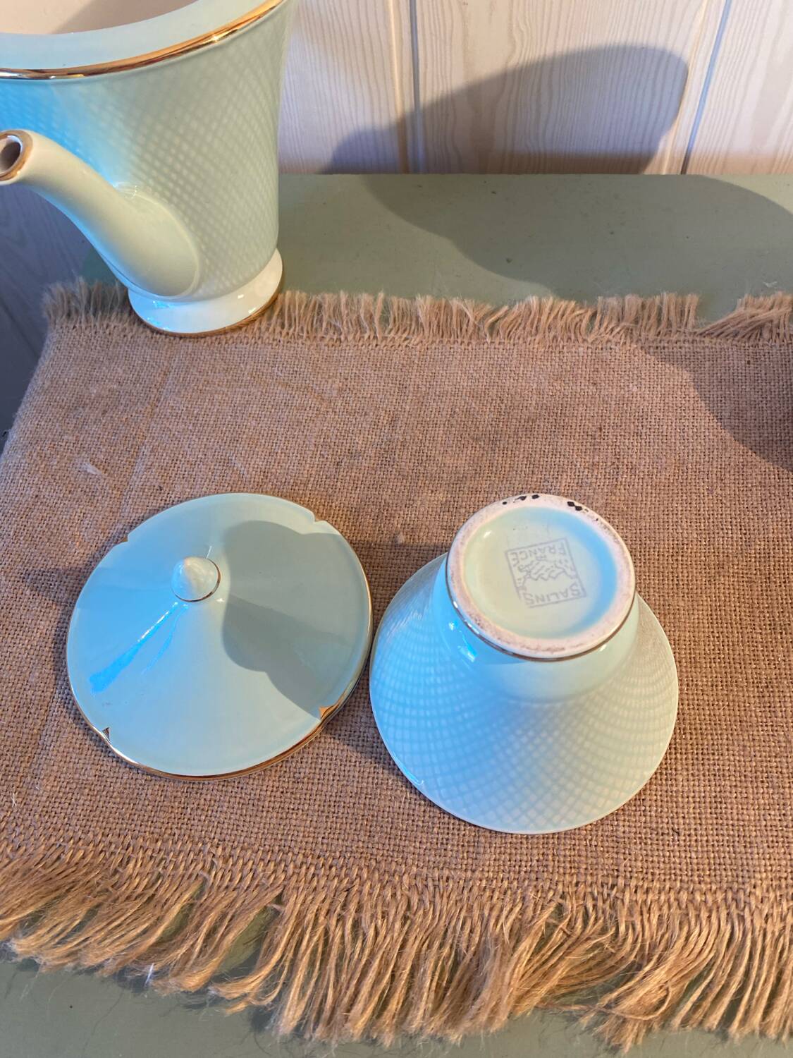 Vintage Salins coffee service