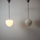Mid-century pendants, czechoslovakia, 1960s