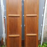 Pair of solid wood Art Deco doors