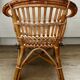 Child's rattan armchair