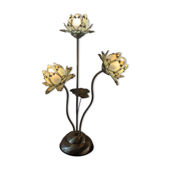 Lampe fleurs de lotus