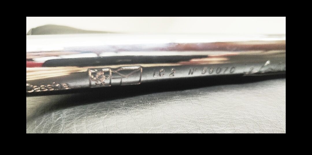 LC2 sofa by Le Corbusier edition Cassina