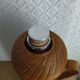 Vintage 70s rattan bamboo thermos carafe
