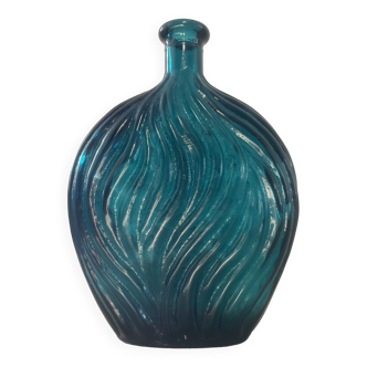 Vintage pressed glass paste vase