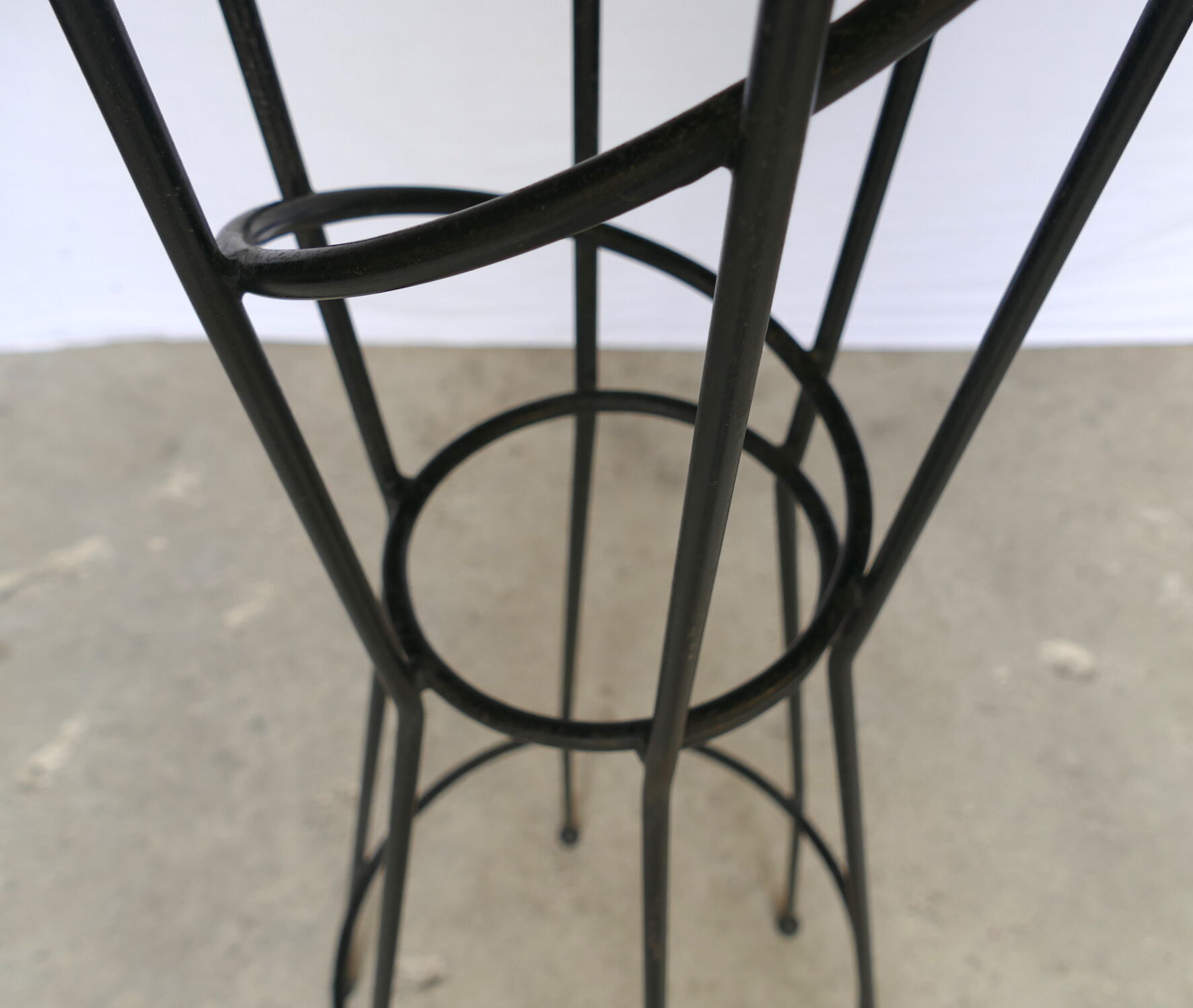 Vintage geo astrolabe coat rack 1950