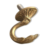 Hook gilded bronze