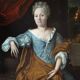 18th Century Noble Lady Oil Portrait Painting