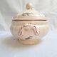 Soup tureen Digoin Sarreguemines Model Lorraine