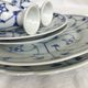 Breakfast coquetiers and porcelain plates