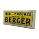 Tôle publicitaire apéritif anisé midi...7 heures l'heure du berger