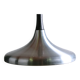 Large German pendant light in chrome metal, Tulip model by Erco 1960.