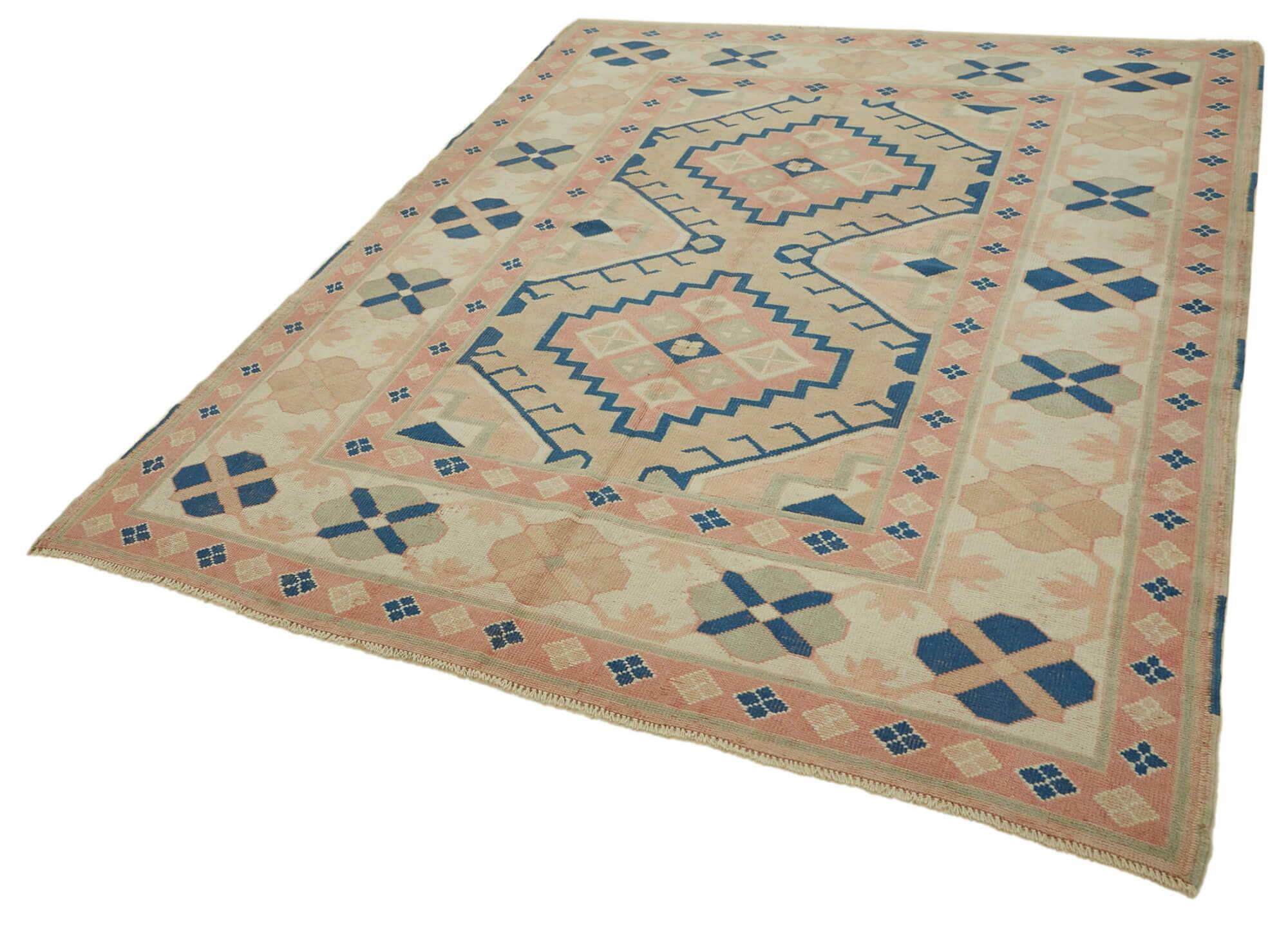 Turkish Vintage Anatolian Rug 202 cm x 293 cm