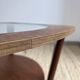 Mid-Century English teak coffee table