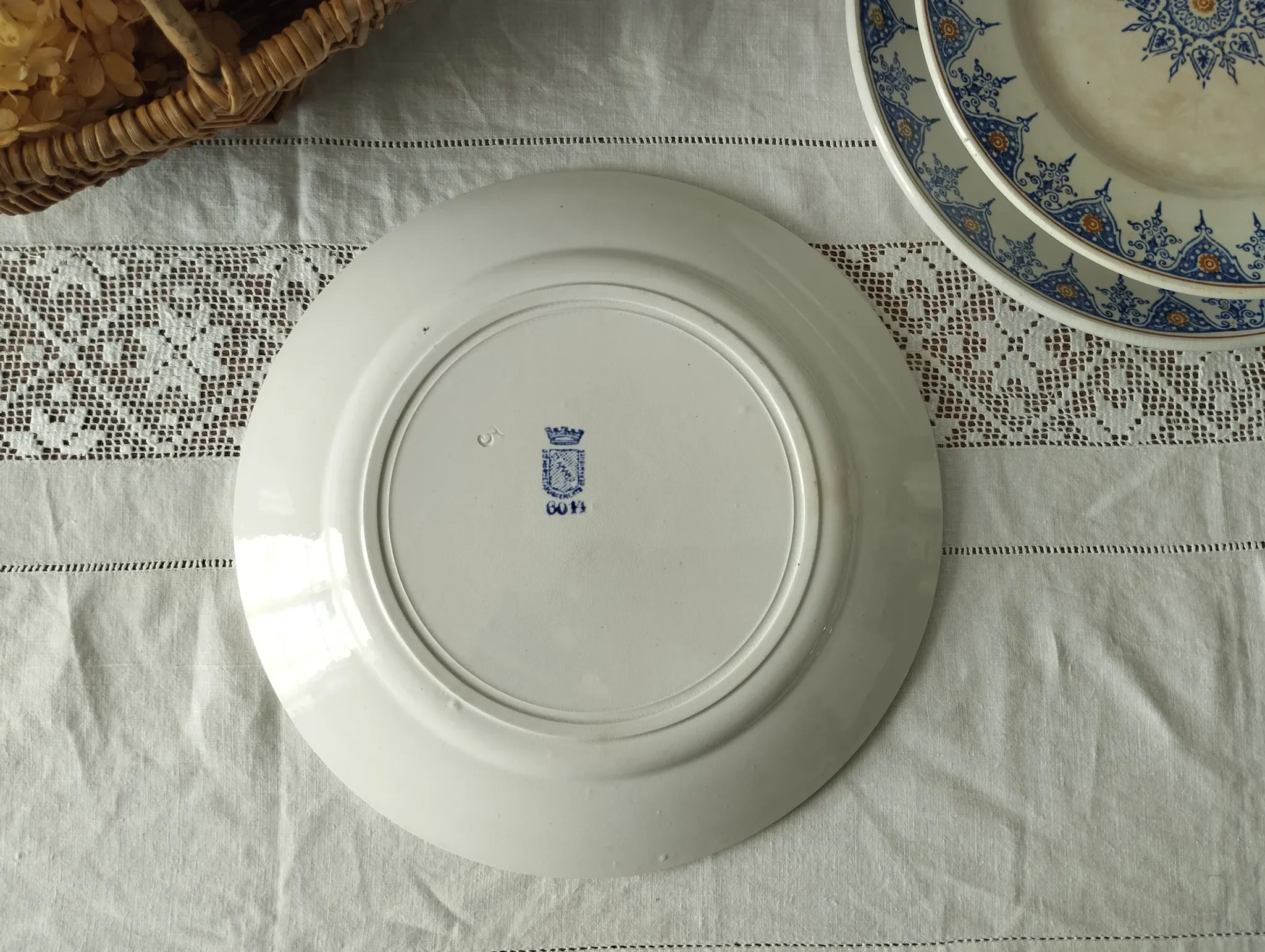 Lot de 3 plats Saint-Amand « 6014 »