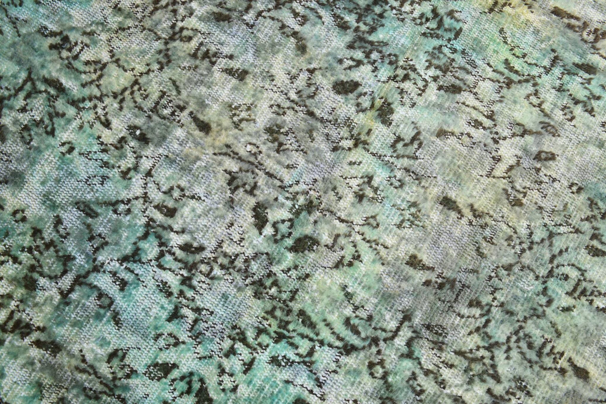 Tapis vintage style plantes 5x8, 148x243cm