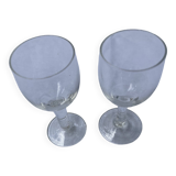 Lot de 2 verres à digestif anciens