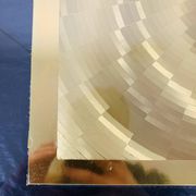 70's golden holographic painting