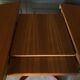 Table Baumann scandinave ronde 1970 rallonges a systeme 4 à 8 personnes