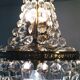 Grapevine balloon chandelier " hollywood regency " 50
