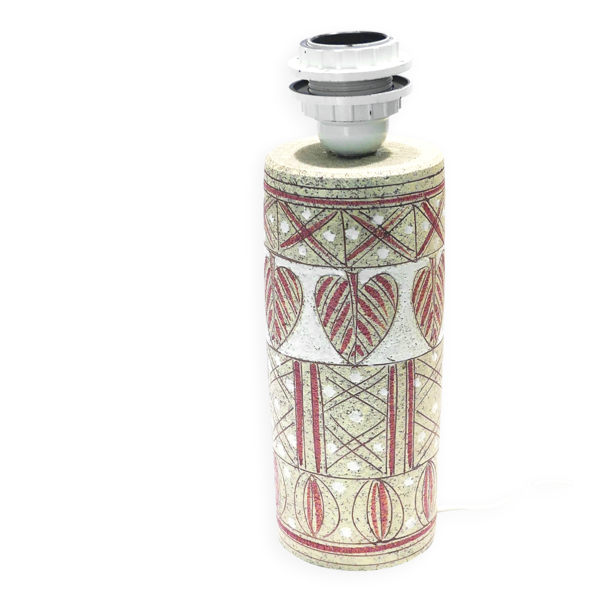 ceramic lamp base 1950-60 Fratelli Fanciullacci Italy