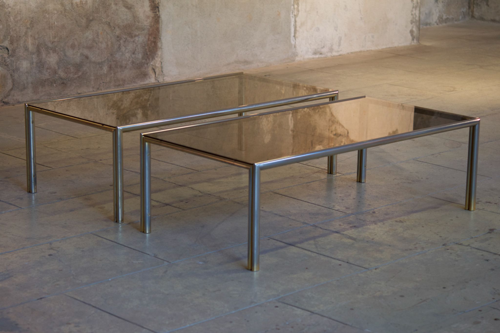 Pair of coffee tables design 1970'