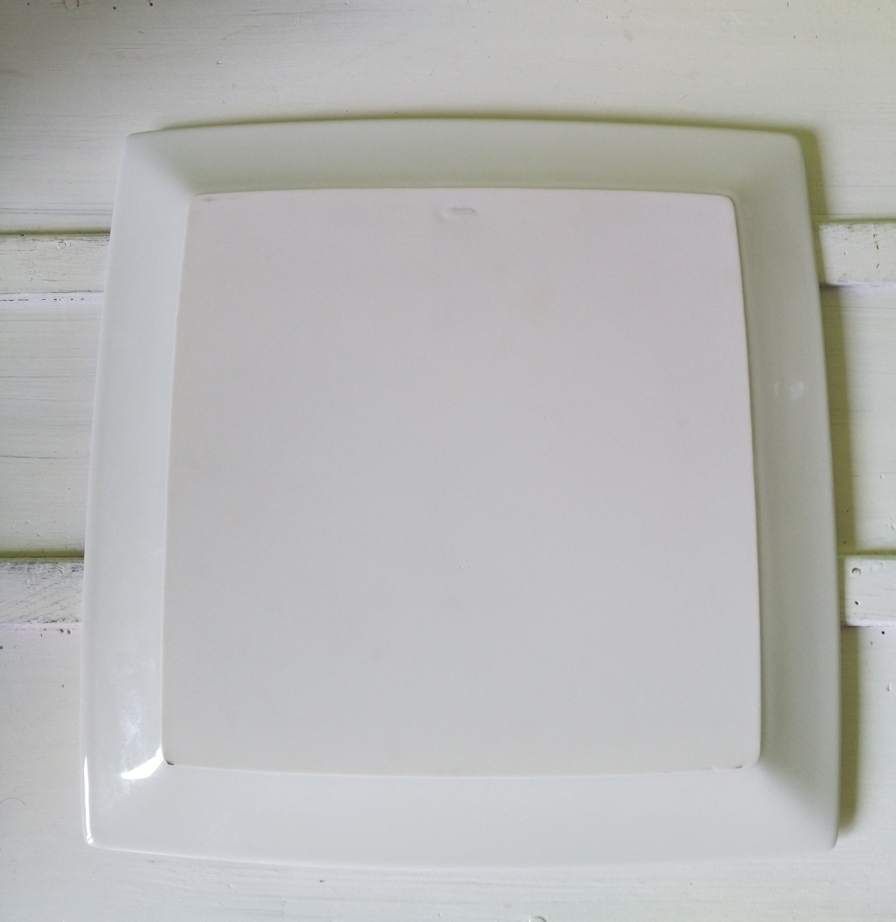 Artisanal porcelain cheese platter