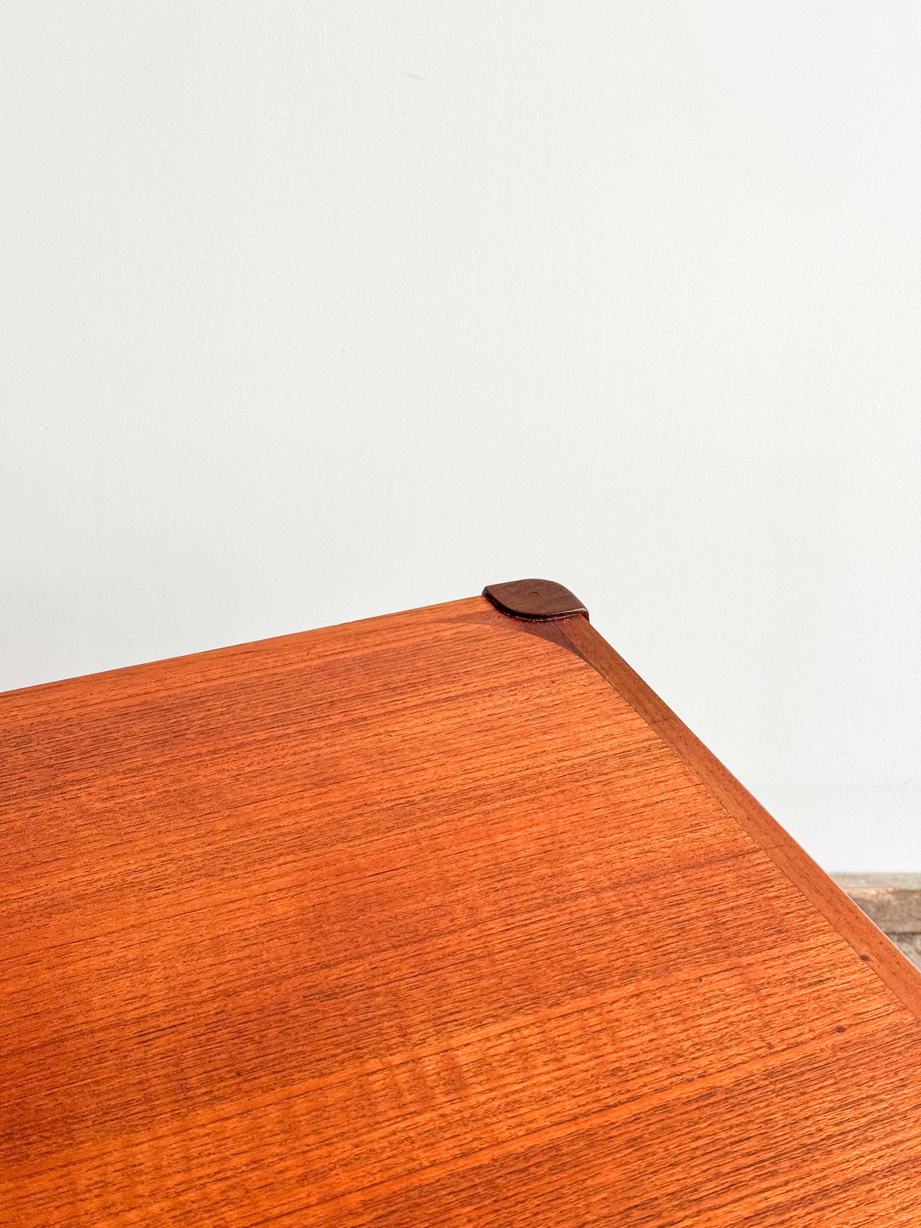 Grande table basse en teck danoise, design années 60