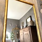 Antique mirror from the twilight period, 19th century