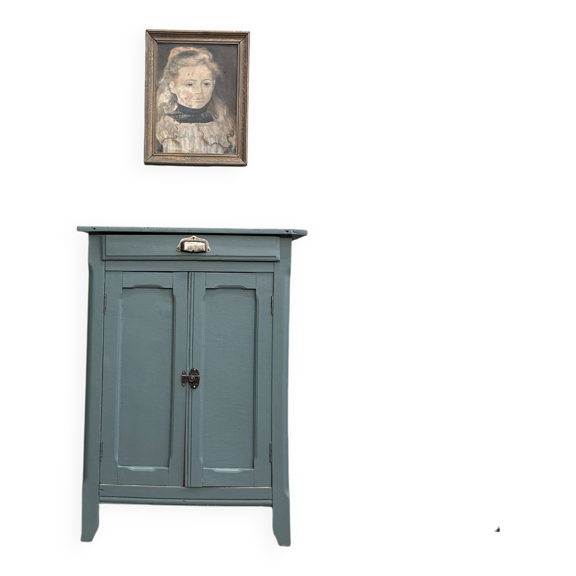 Small Parisian painted buffet (renovated)