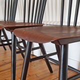 4 chairs vintage Thonet 60s