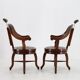 Chaise de barbier pivotante en hêtre restaurée des années 1920, Tchécoslovaquie