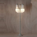 1970s design white floor lamp