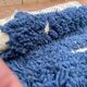 Handmade Berber rug in wool 2.5 x 1.5 m