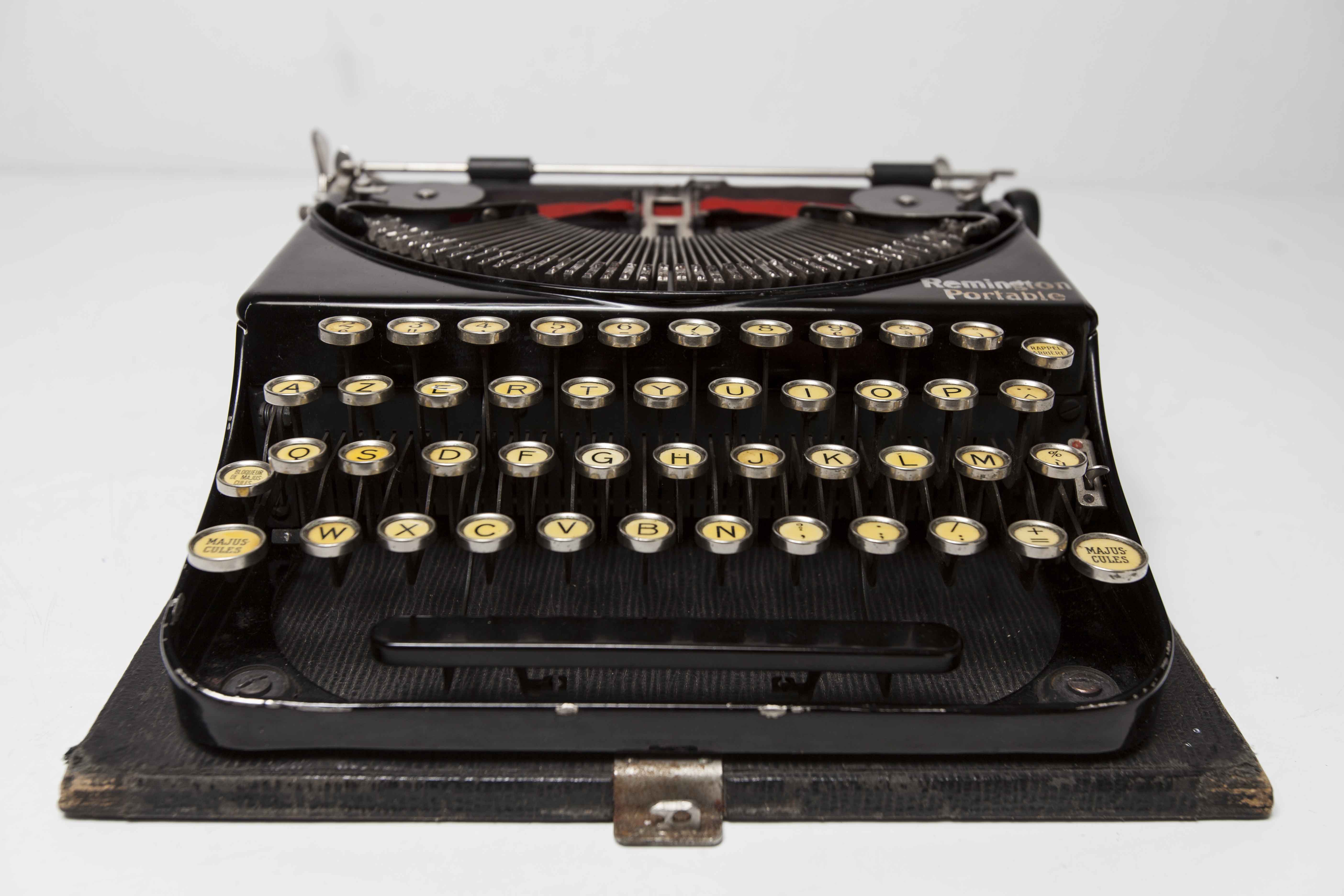Revised Remington Portable Typewriter and New Ribbon