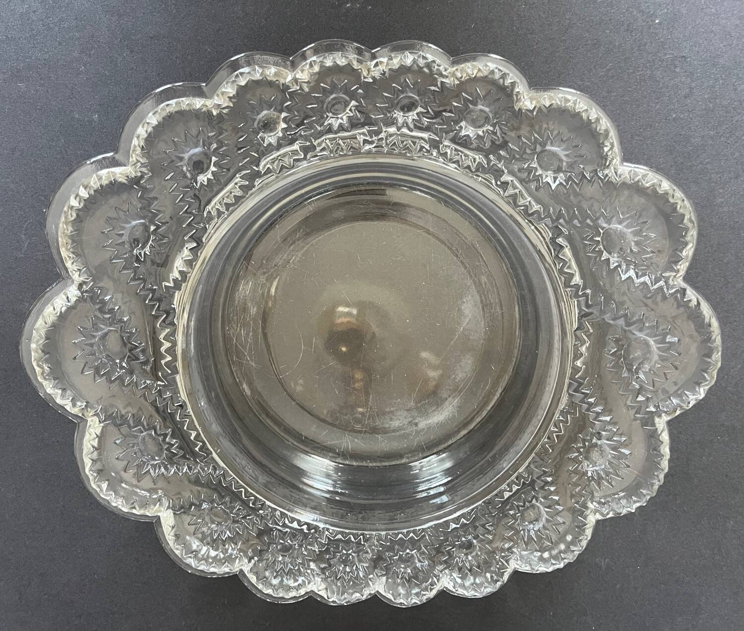 Lalique crystal centerpiece