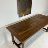 Old oak farmhouse table, 20s