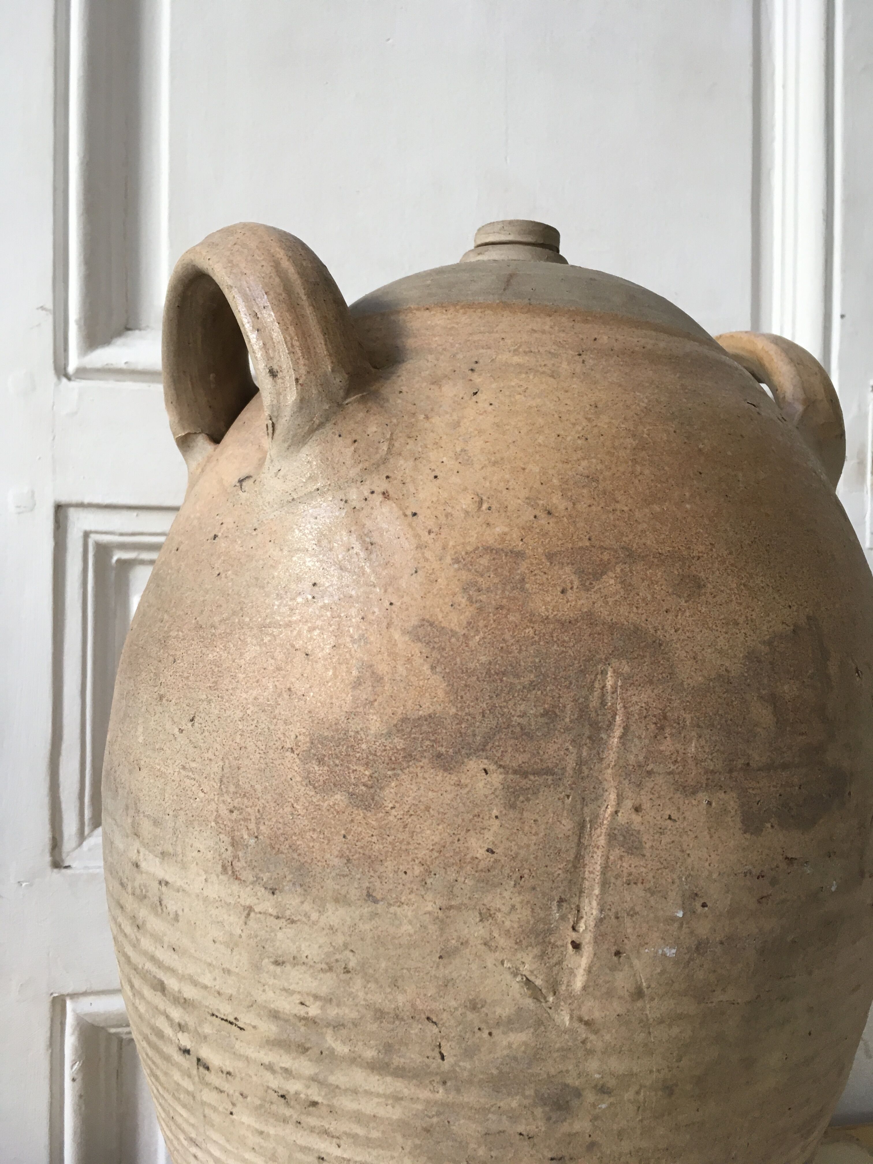 Ancient terracotta jar