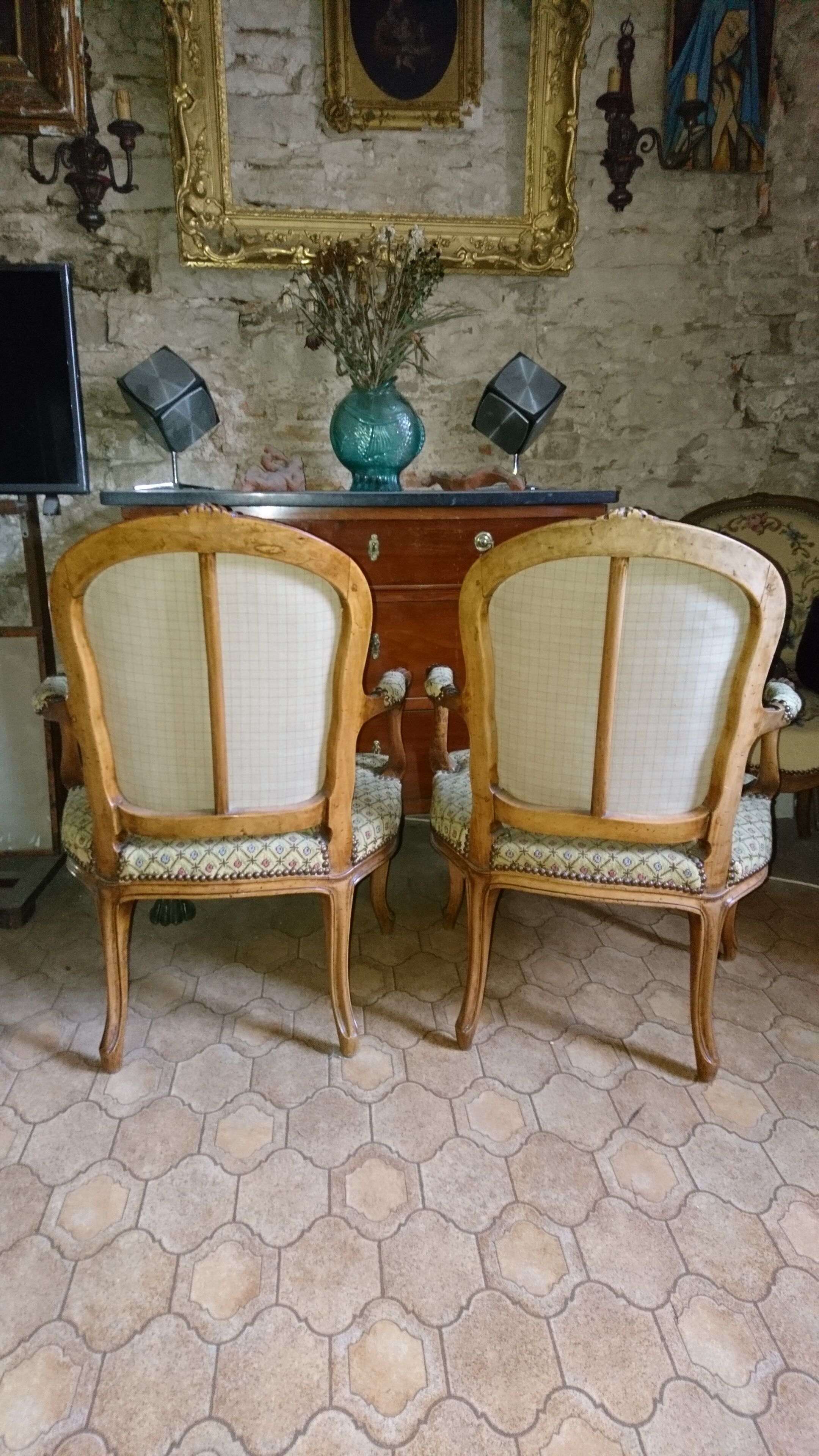 Louis XV convertible chair