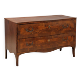 Commode lombardo-vénitienne Barocchetto en noyer