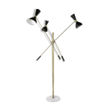 Moonlight Floor Lamp 3 Arms Black