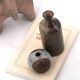 Deux petits vases en grès céramiques, années 70