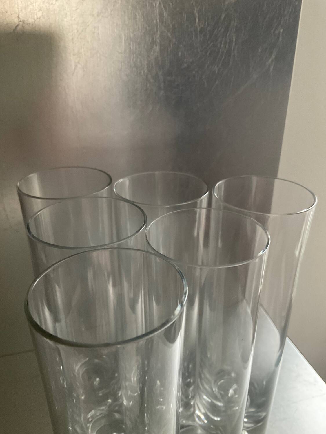 Kosta Boda "Pee" Glasses Set of 6 by WalterHickman 70s