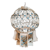 Cage à oiseaux tunisienne vintage