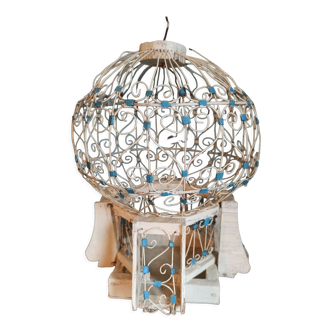 Cage à oiseaux tunisienne vintage