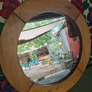 Miroir en bois