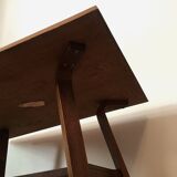 Coffee table with stringed board by Miroslav Navratil for Drevopodnik Holesov