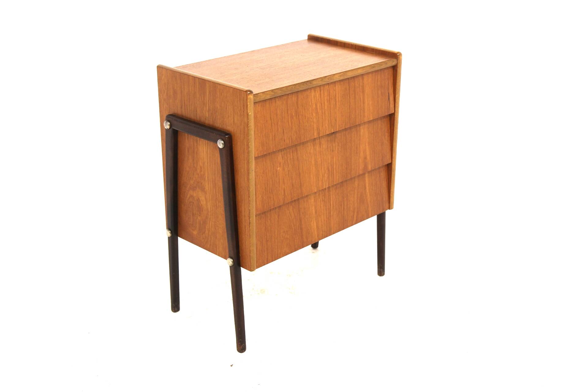 Scandinavian teak chest of drawers, Sweden, 1950